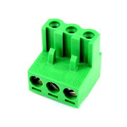 TERMINAL BLOCK 3pin Female for Cable,  5.08mm