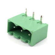 TERMINAL BLOCK 3pin Male, soldered, closed,  5.08mm