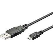 COMPUTER CABLE USB(A)  - micro USB(B), 0.3m