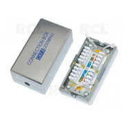 LAN CABLE CONNECTION BOX CAT6 250MHz, for cable connection without connectors