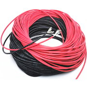 WIRE for MULTIMETER  0.5mm², silicone, red, ø1.8mm, -65÷200°