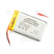 RECHARGEABLE BATTERY Li-Po 3.7V 550mAh 8x37x59mm with JST connector