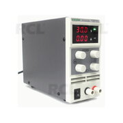 LABORATORY POWER SOURCE 0-30V 0-10A, stabilised current, fine tuning